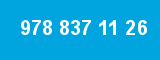 978 837 11 26